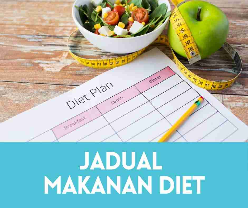 jadual makanan diet